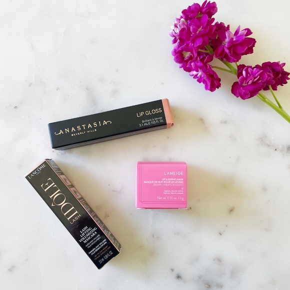 Bundle of 3 Minis: Anastasia Lip Gloss, Lancolm Mascara & Laneige Lip Mask - Picture 4 of 11